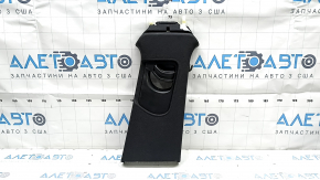 Right upper center pillar trim for Audi Q3 8U 15-18, black, scratched
