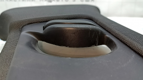 Right upper center pillar trim for Audi Q3 8U 15-18, black, scratched