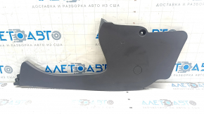 Right front center console side trim for Chevrolet Bolt 17-21, dark gray, scratches