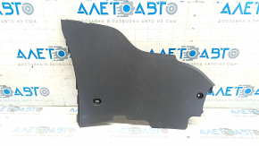 Right rear center console side trim for Chevrolet Bolt 17-21, dark gray, scratches
