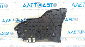 Right rear center console side trim for Chevrolet Bolt 17-21, dark gray, scratches
