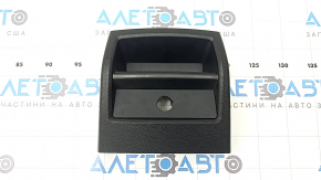 Rear center console trim for BMW X3 F25 11-17 black, 2 pieces, for cigarette lighter, broken fasteners