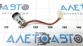 Cigarette lighter for the center console of the BMW X3 F25 11-17, front, with a plug