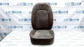 Driver's seat upholstery for Audi Q3 8U 15-18, brown leather, heated, water-resistant, dry-cleanable
