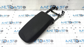 BMW X3 F25 11-17 armrest, black leather, no stitching, ready to clean
