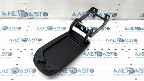 BMW X3 F25 11-17 armrest, black leather, no stitching, ready to clean