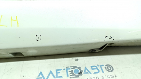 Left threshold Infiniti Q50 14-20 white, scratches, tear, dented