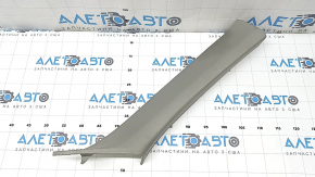 Front pillar trim, right, BMW X3 F25 11-17, gray, worn, needs cleaning