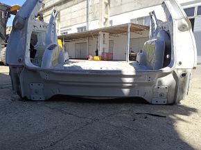 Audi Q7 4L 10-15 rear panel, 2 parts, on the body, white