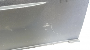 Chevrolet Bolt 17-21 trunk opening trim, dark gray, scratches, broken mount