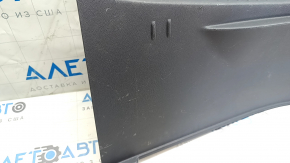 Chevrolet Bolt 17-21 trunk opening trim, dark gray, scratches, broken mount