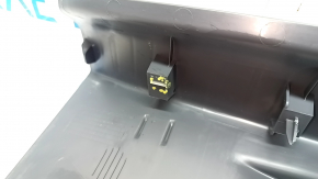 Chevrolet Bolt 17-21 trunk opening trim, dark gray, scratches, broken mount