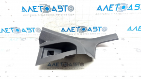Rear left door sill plate for Chevrolet Bolt 17-21, dark gray, scratches