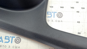 Rear right door sill plate for Chevrolet Bolt 17-21, dark gray, scratches