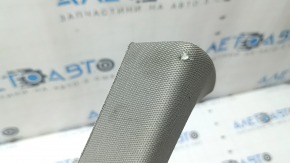 BMW X3 F25 11-17 front pillar trim, left, gray, tear, needs cleaning