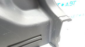Right arch trim for Chevrolet Bolt 17-21, dark gray, scratches, broken fastener