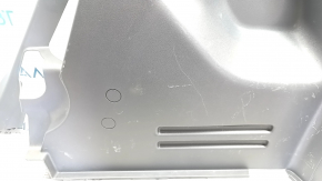 Right arch trim for Chevrolet Bolt 17-21, dark gray, scratches, broken fastener