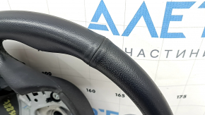 BMW X3 F25 11-17 steering wheel, black leather, Sport, worn, needs cleaning