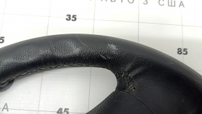 BMW X3 F25 11-17 steering wheel, black leather, Sport, worn, needs cleaning