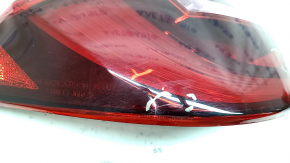 Infiniti Q50 left outer fender light with 18-24 scratches