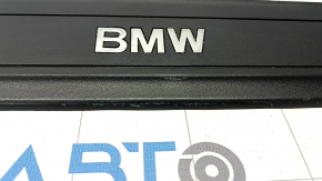 Outer front left door sill trim BMW X3 F25 11-17 black, worn