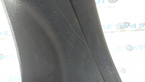 BMW X3 F25 11-17 black, scratched inner rear left door sill trim
