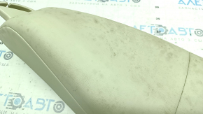Left rear seat side panel for Infiniti Q50 14-24 beige leather, ready to clean