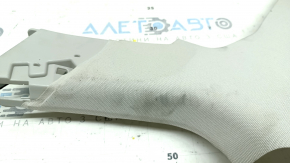 Infiniti Q50 14-20 rear pillar trim, left upper, gray, for cleaning