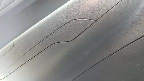 Door trim, rear left, Chevrolet Bolt 17, dark gray, original plastic, dark gray plastic insert, scratches