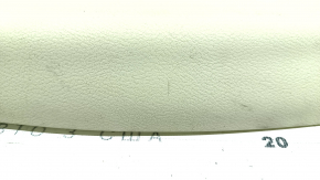 Infiniti Q50 14-20 rear pillar trim, left lower, beige, scratches