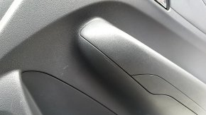 Door trim panel, rear right, Chevrolet Bolt 17 - dark gray, original plastic, dark gray plastic insert, scratches