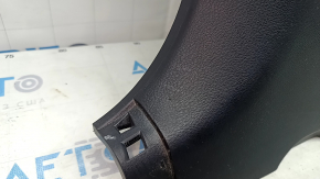 Lexus CT200h 11-17 lower left center pillar trim, black, scratches