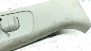 Left center pillar trim, upper belt, Infiniti Q50 14-20, gray, dry-cleanable