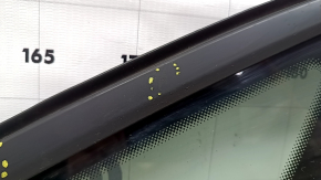 Rear right window, blind glass, VW Jetta 19-24 matte GLI, scratches
