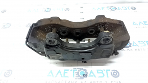Front left caliper assembly for Audi Q7 4L 10-15, 6 pistons, with bracket