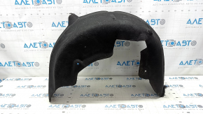 The rear right fender liner of a BMW X3 F25 11-17 has torn fasteners.
