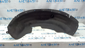 The rear right fender liner of a BMW X3 F25 11-17 has torn fasteners.