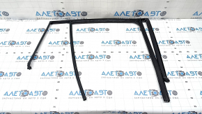 Rear left glass seal BMW X3 F25 11-17