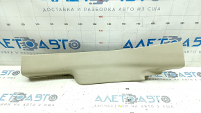 Infiniti Q50 14-20 rear right inner door sill trim, beige, scratches