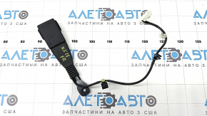 BMW X3 F25 11-17 passenger seat belt latch, black