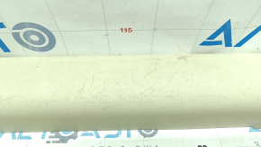 Front right inner door sill plate for Infiniti Q50 14-20, beige, scratches, broken fastener
