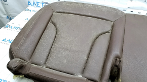 Rear seats, 2nd row, lower part, Audi Q3 8U 15-18, brown leather, dry-cleanable