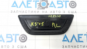 BMW X3 F25 11-17 black outer rear left door sill trim, scratches
