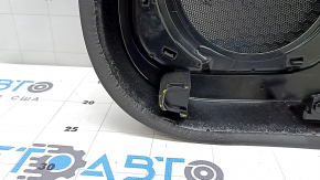 Door trim panel rear left Audi Q3 8U 15-18 black with brown leather, wood trim, with handle, broken fasteners