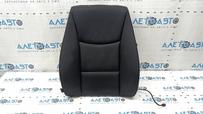 BMW X3 F25 11-17 heated passenger seat back panel, black leather