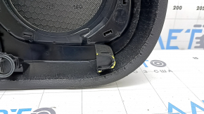 Door trim panel, rear right, Audi Q3 8U 15-18, black with brown leather, wood trim, with handle, broken fasteners