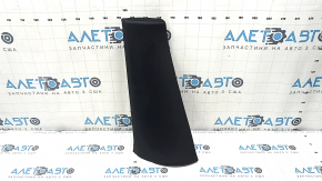 Left rear seat side panel for BMW X3 F25 11-17, black leather, broken fasteners
