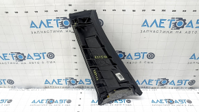 Right rear seat side panel for BMW X3 F25 11-17, black leather, broken mount, dent, needs cleaning