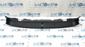 BMW X3 F25 11-17 trunk opening trim, black, scratches, needs cleaning
