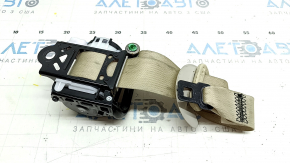 Infiniti Q50 18-20 passenger seat belt, beige, dry-cleanable